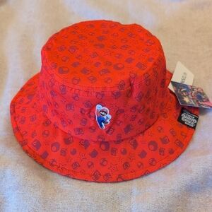 Mario Red Toddler Bucket Hat